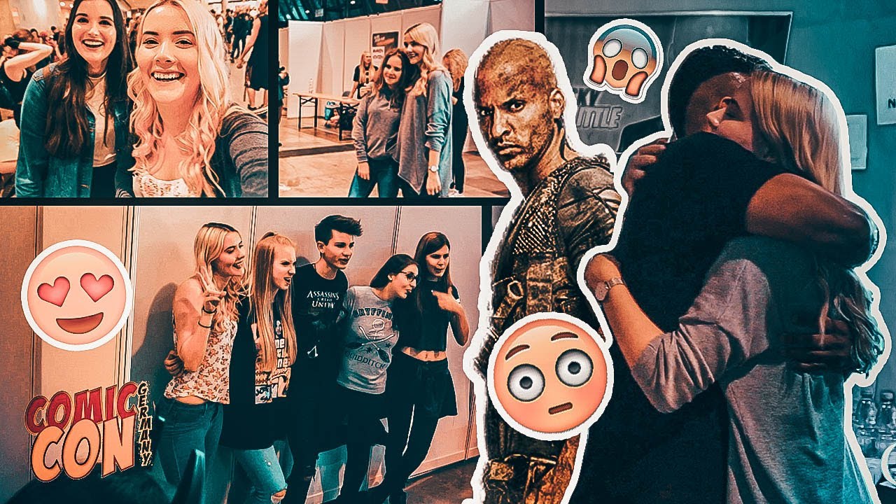 ICH umarme LINCOLN (THE 100) :O + Zuschauertreffen I COMIC CON GERMANY 2017
