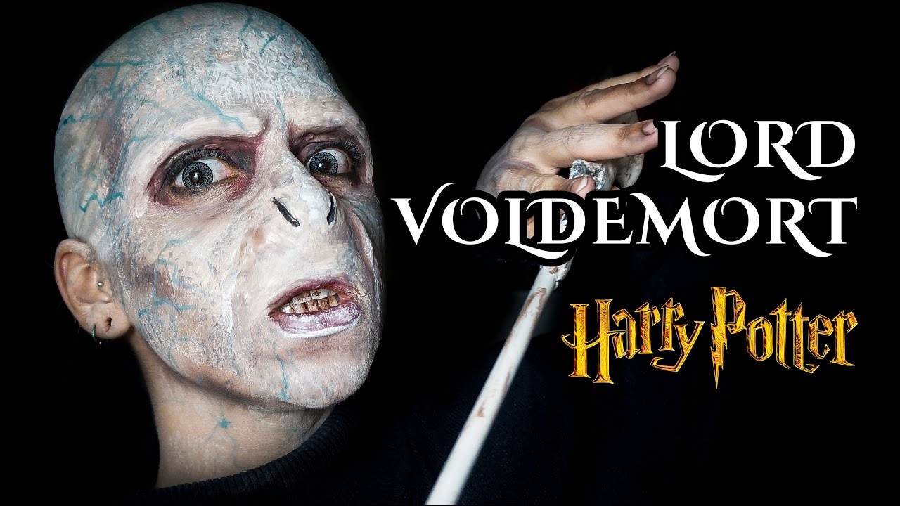 LORD VOLDEMORT | HARRY POTTER Makeup Tutorial - Maquiagem Artística
