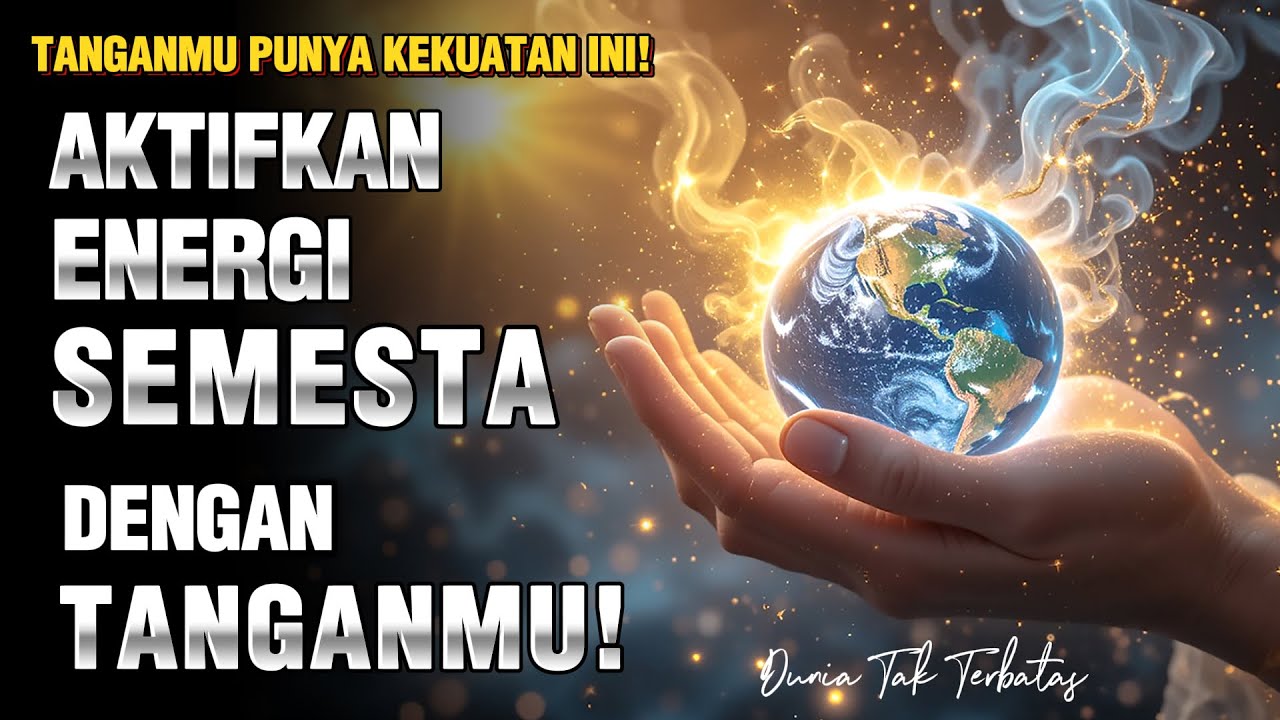 TANGANMU ADALAH KUNCI ILAHI✨ Ini Cara Mengaktifkan Energi Semesta! 🌌