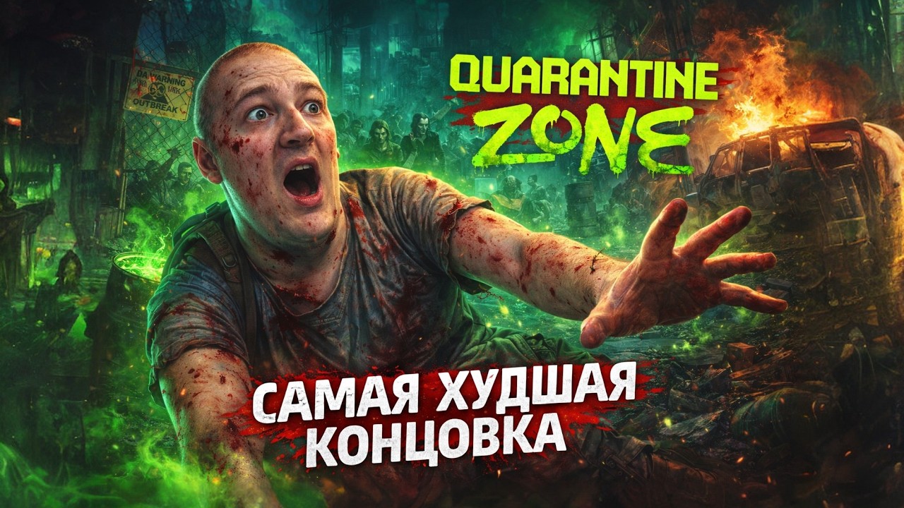 Самая ПЛОХАЯ КОНЦОВКА в мире ☣ Quarantine Zone