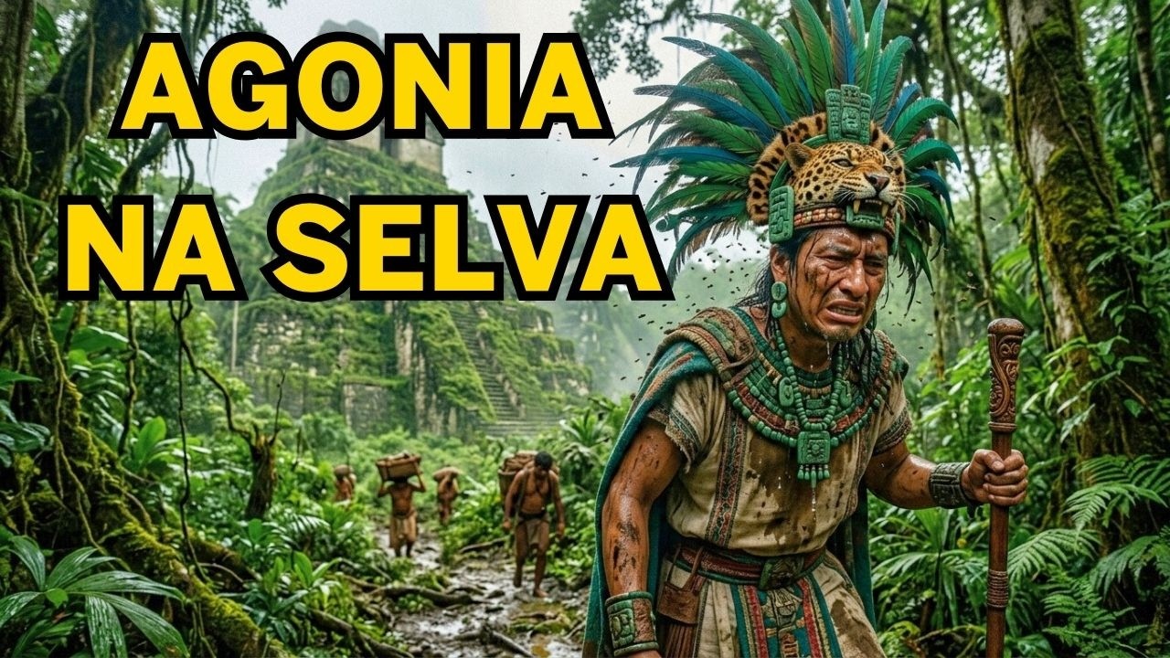 Por que você não sobreviveria 24h no Inferno Úmido dos Maias 800 d.C. Reconstrução IA