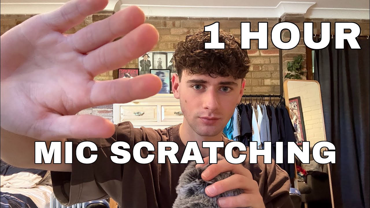 ASMR | 1 HOUR OF MIC SCRATCHING 
