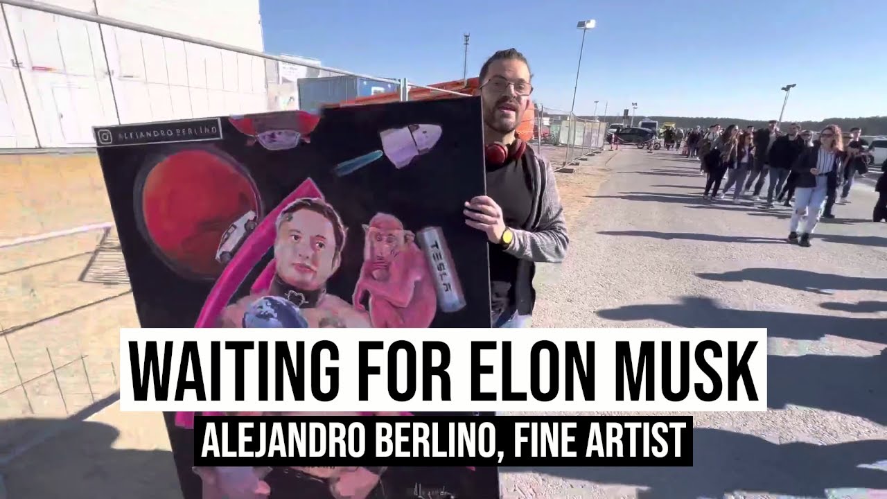 22.03.2022 #Blackout #Tesla Elon Musk @ #KitKatClub #GigaFactory Gay Artist Alejandro Berlino SpaceX