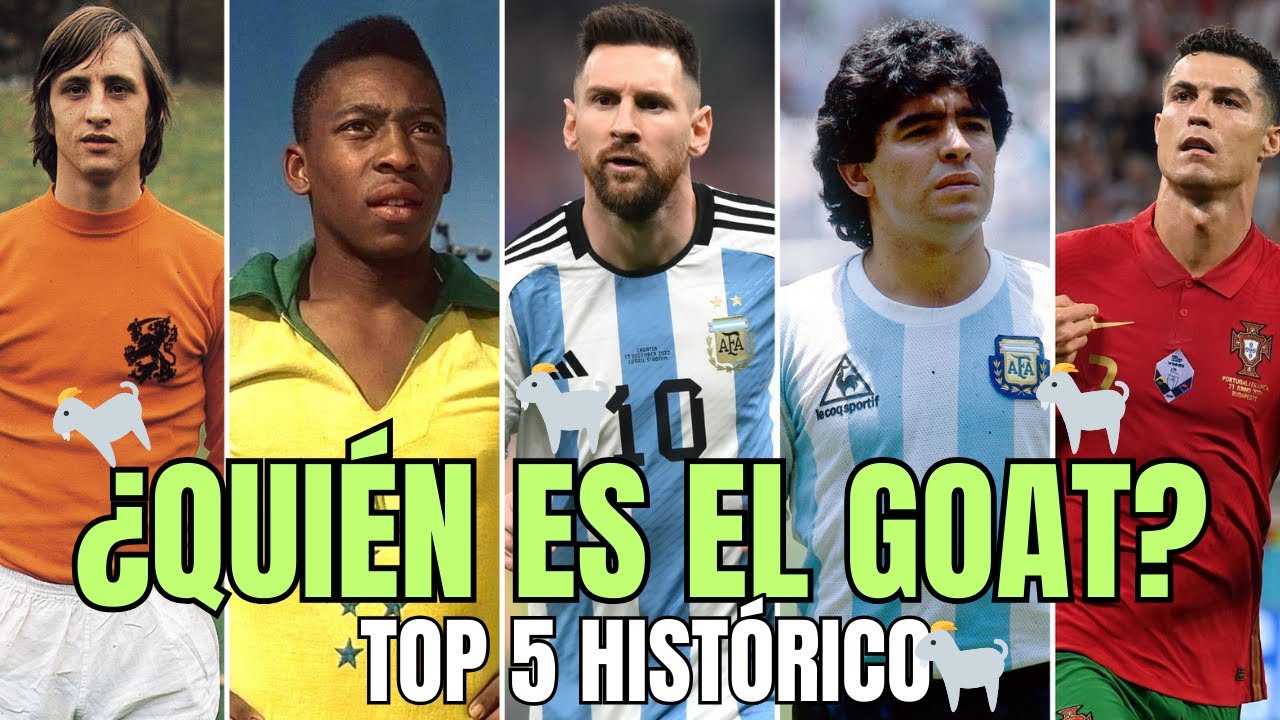 ¿QUIÉNES SON LOS 5 MEJORES JUGADORES DE LA HISTORIA DEL FÚTBOL? - Top 5 y Opinión