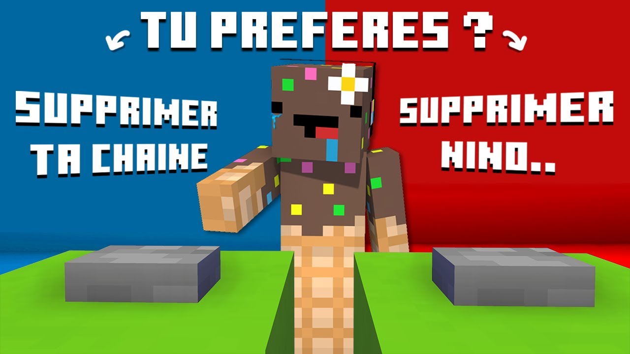 Cette MAP Minecraft ME FORCE à faire des CHOIX IMPOSSIBLES..