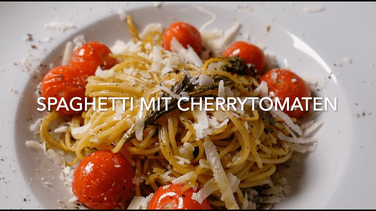Spaghetti mit Cherrytomaten | einfach & schnell | Pasta Rezept Bellissima