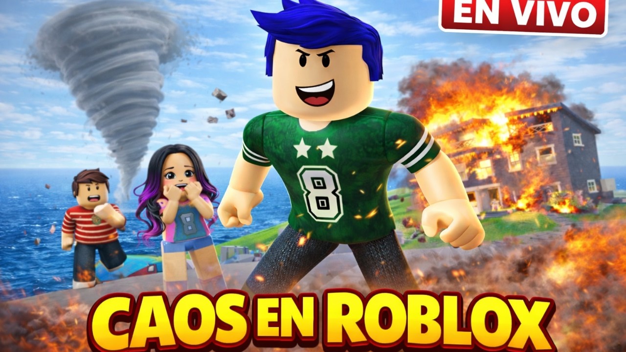 ISAAC EN VIVO | ¿Sobrevivirá a los Desastres Naturales en Roblox?