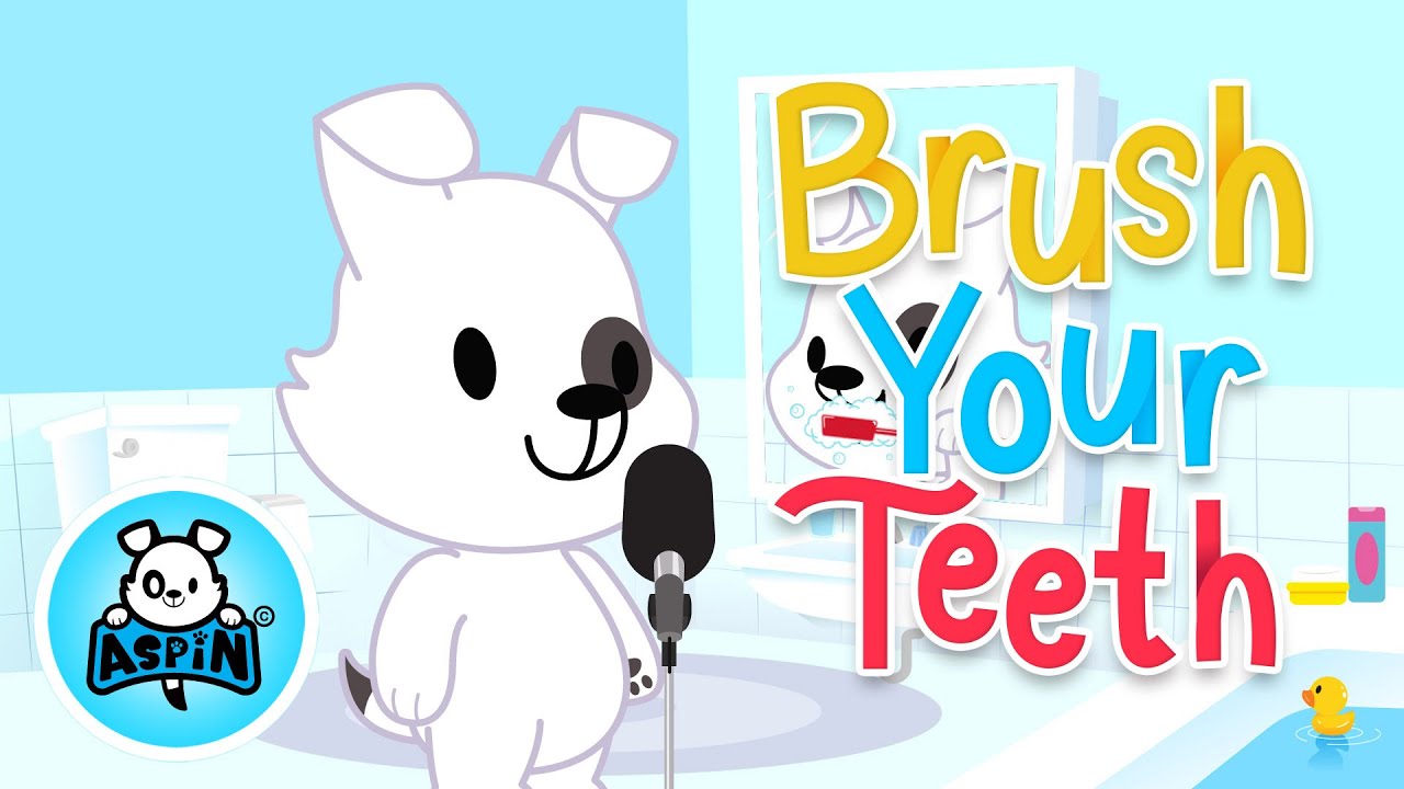 Brush your Teeth (Sing It Version) | Aspin And Friends Nursery Rhymes & Kids Songs