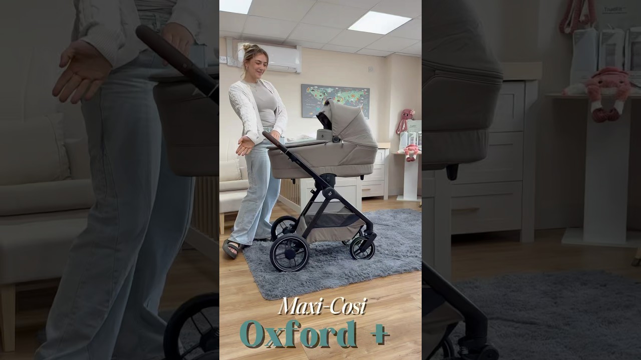 Brand new Maxi-Cosi Oxford + with the new Sense carry cot #howto #pushchair #newrelease #maxicosi