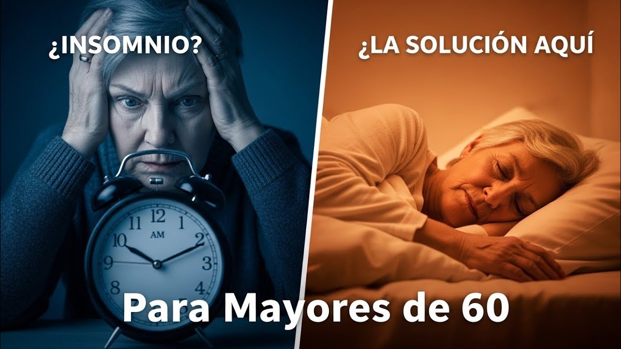 ¿Insomnio a los 60? 5 Pasos para Recuperar tu Sueño de Forma Natural