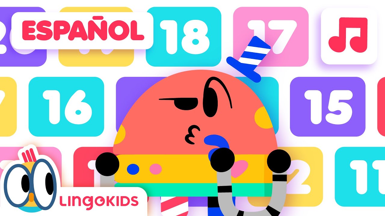 LA CUENTA ATR&Aacute;S 🔢🎶 | Canciones Infantiles | Lingokids en espa&ntilde;ol