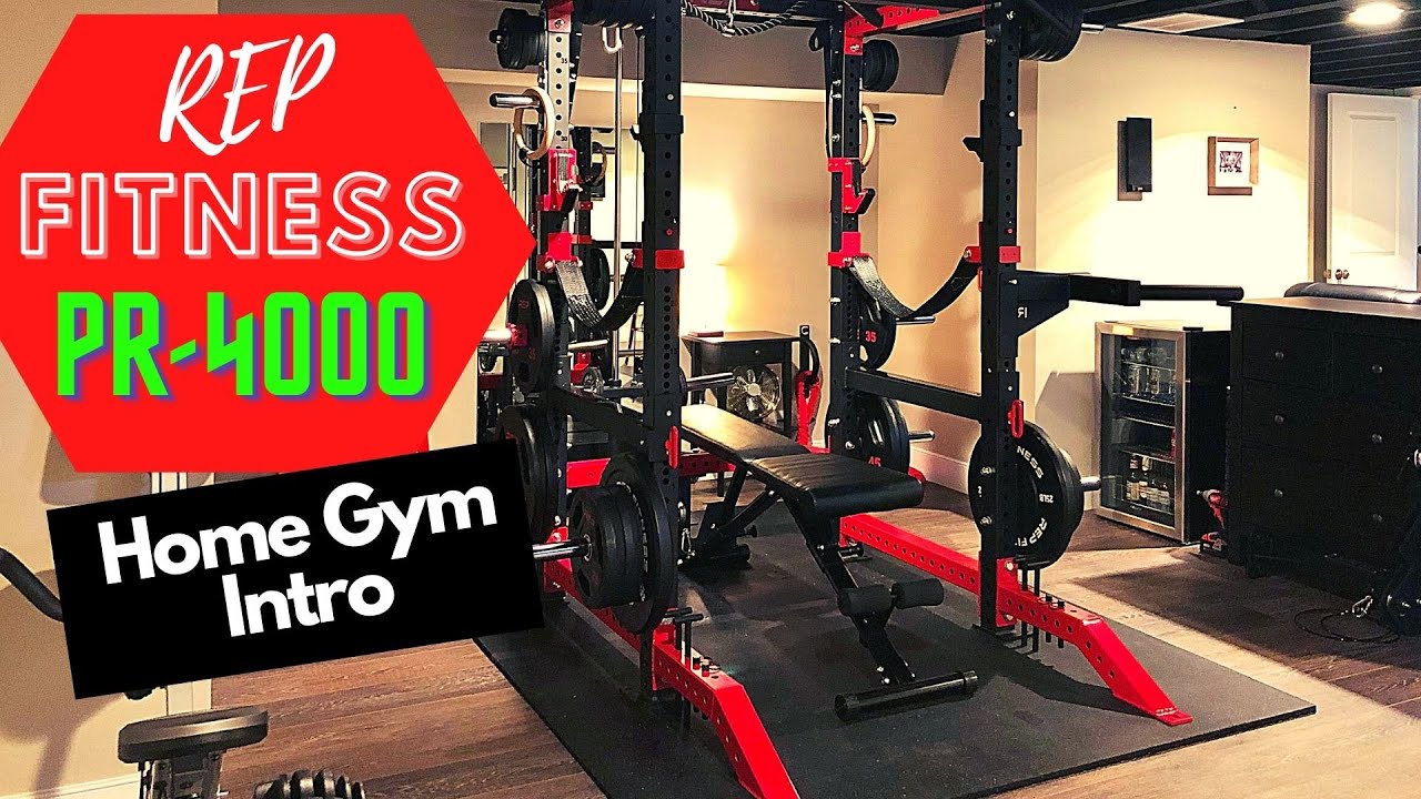 Rep Fitness PR-4000 Rack - Home Gym Intro