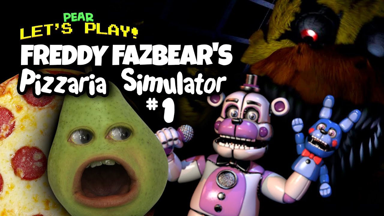 Груша ВЫНУЖДЕНА играть в FNAF: Pizzeria Simulator