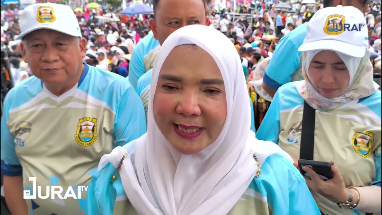 Langkah Penuh Cinta untuk Kota Tercinta: HUT ke-343 Bandar Lampung Disambut Ribuan Warga