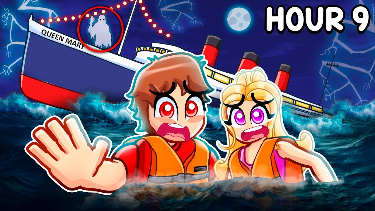 We Survived 24 Hours on a Haunted Boat in GTA 5...