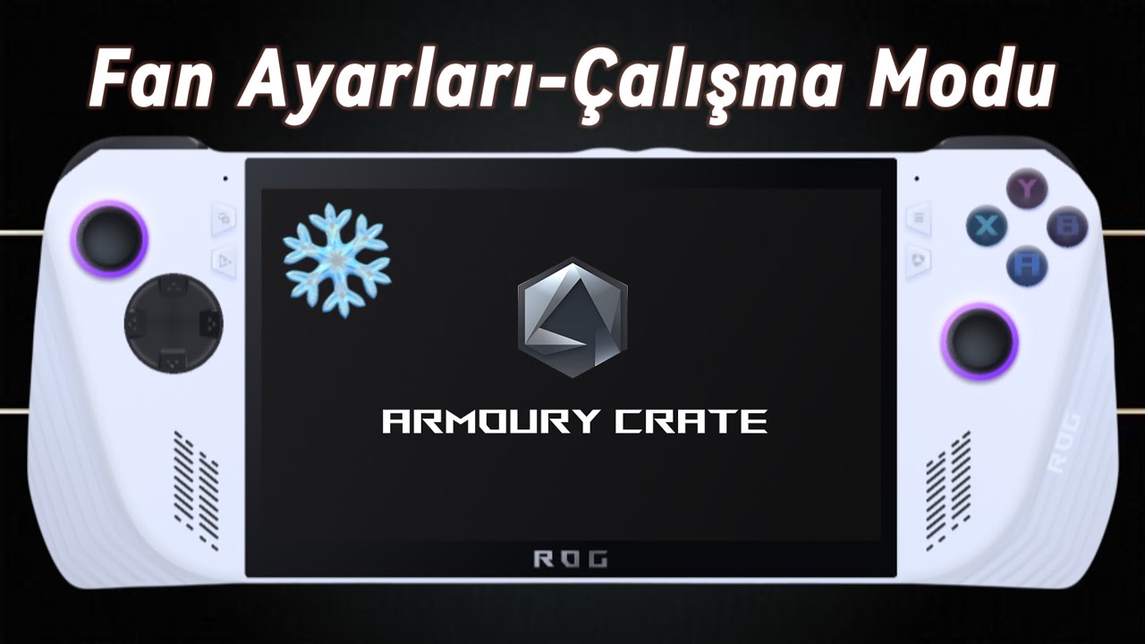 ROG ALLY ARTIK ISINMAYACAK Asus Rog Ally Kullandığım Ayarlar