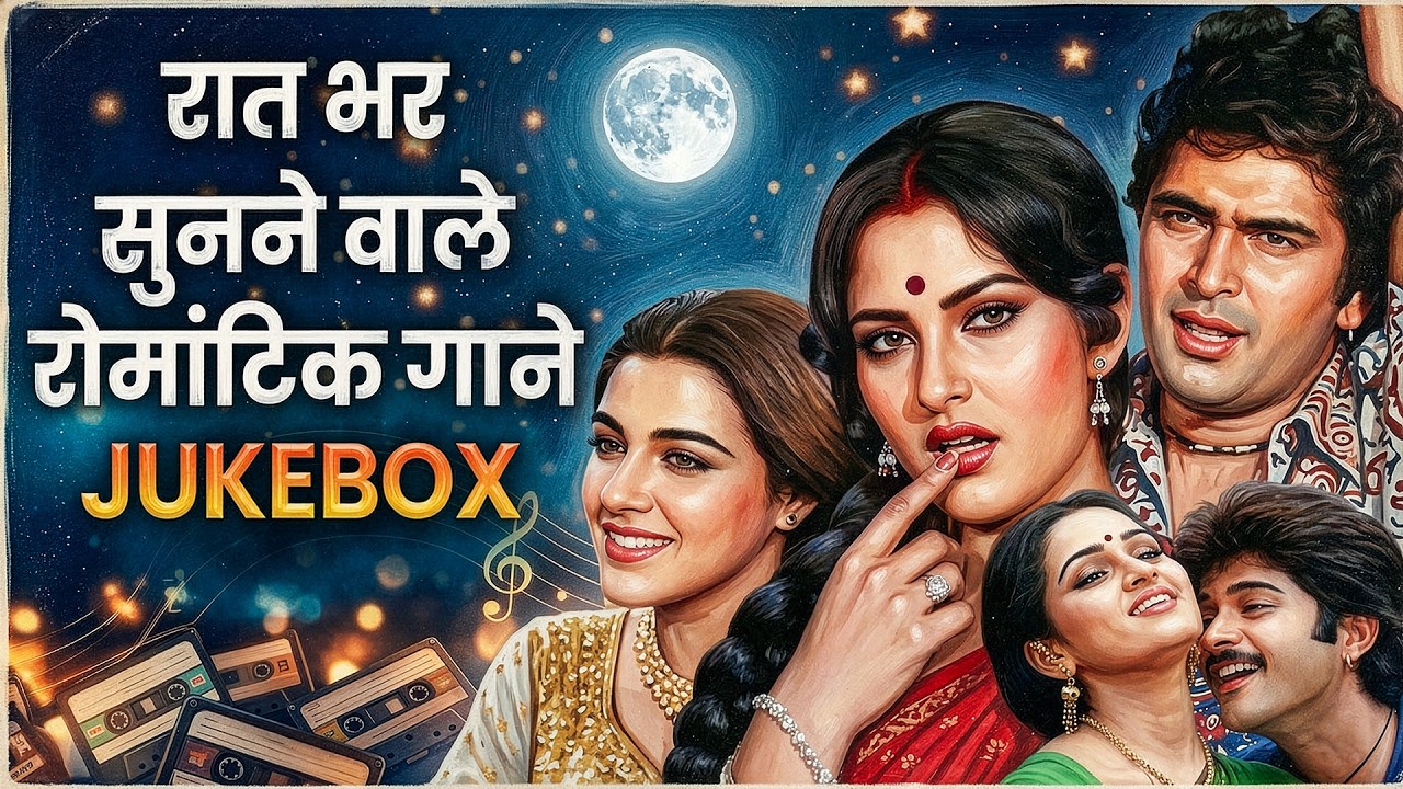 रात भर सुनने वाले रोमांटिक गाने | Lata Mangeshkar, Kishore Kumar, Rafi | Superhit Romantic Songs