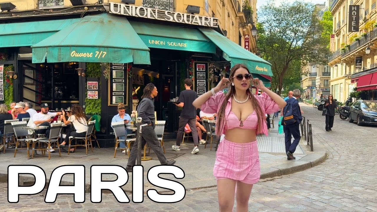 Walking in Paris 🇫🇷 | Iconic Streets, Cafés & River Views [4K HDR]