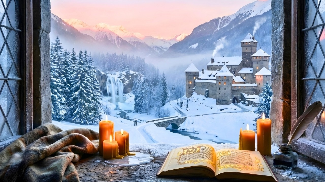 Snowy Mountain Scriptorium | Medieval Music for Relax & Concentration