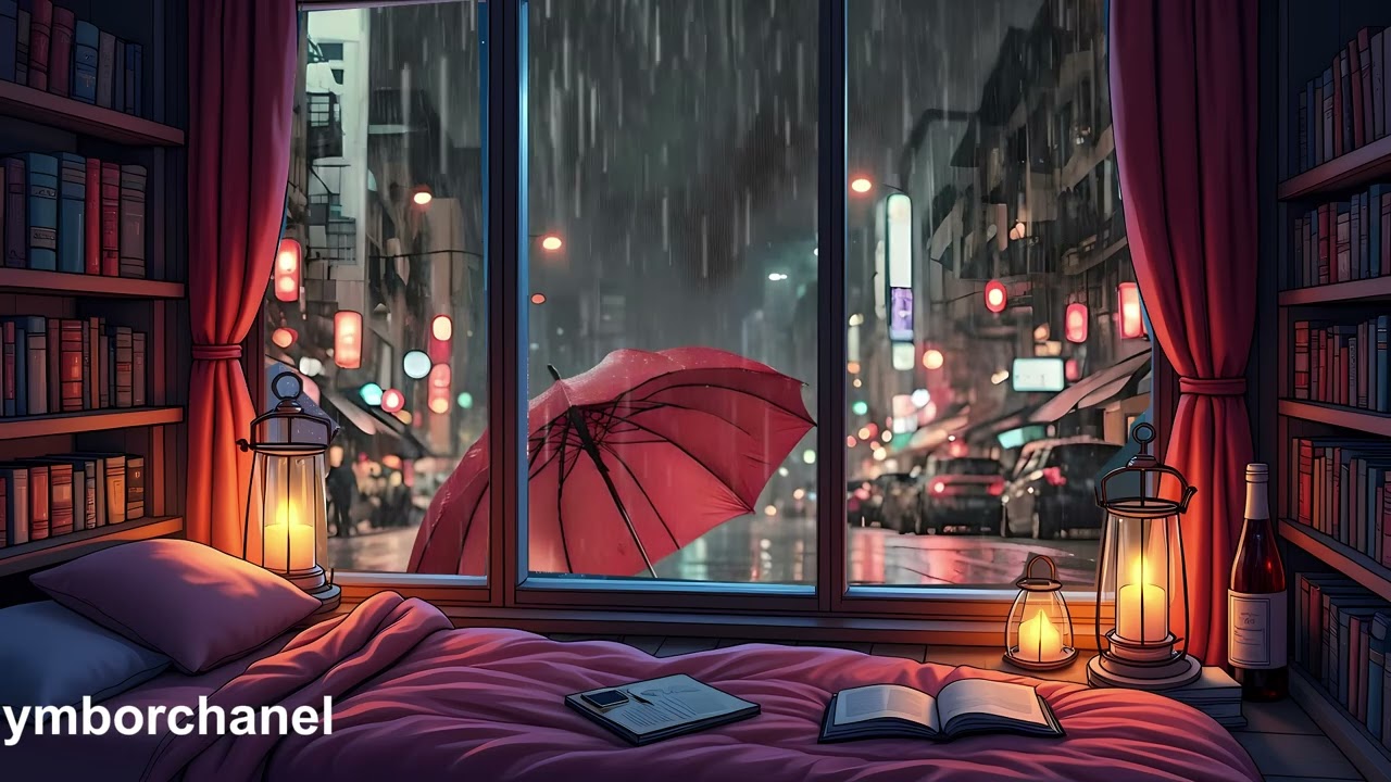 Super Heavy Rain To Sleep Immediately | Rain Sounds For Sleeping | Beat Insomnia, Study, ASMR