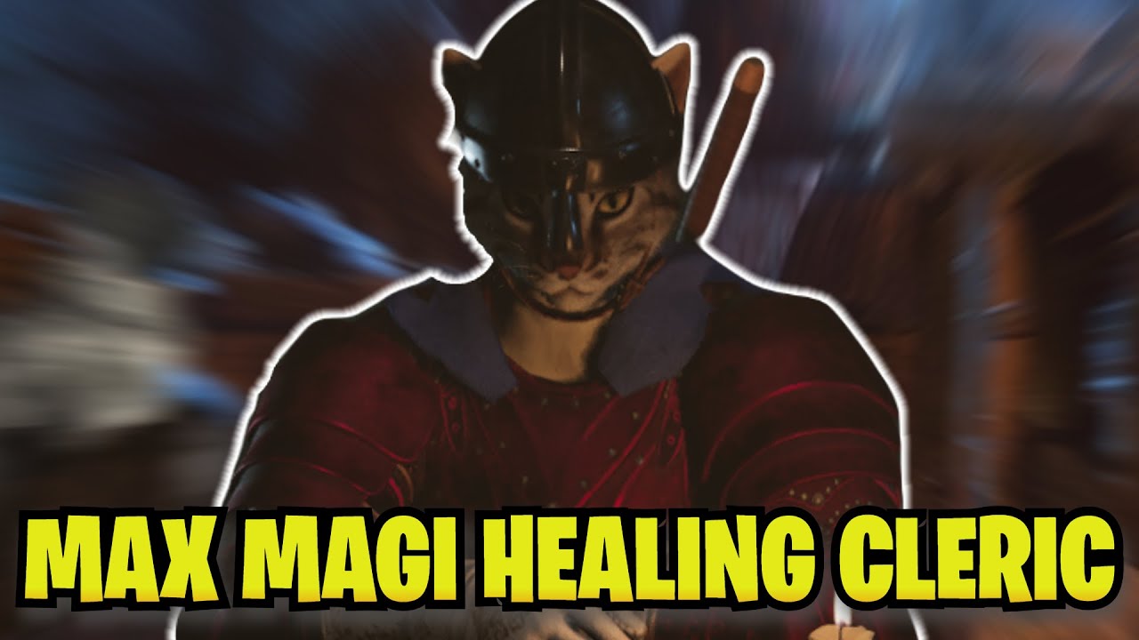 Max Magic Healing Cleric Is Insane In Dark And Darker!