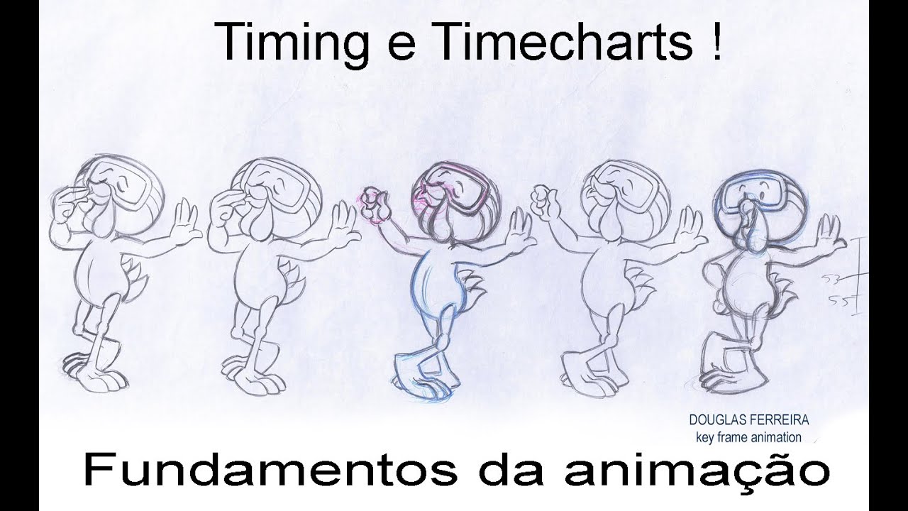 Timing e  timecharts em animação.