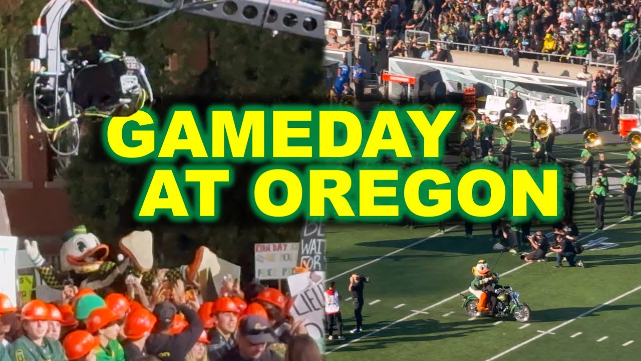 GAMEDAY at OREGON - Ohio State vs Oregon