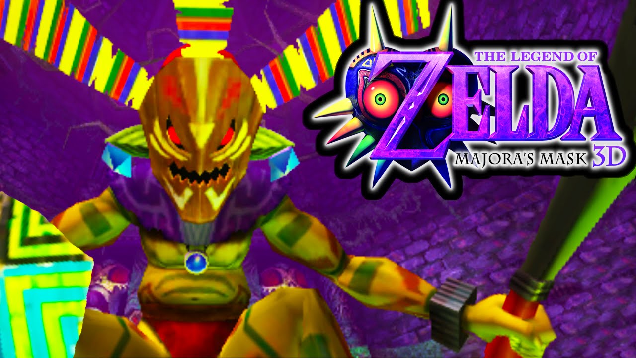 The Legend of Zelda Majora’s Mask 3DS Gameplay Walkthrough ODOLWA Boss Fight Woodfall Temple PART 8