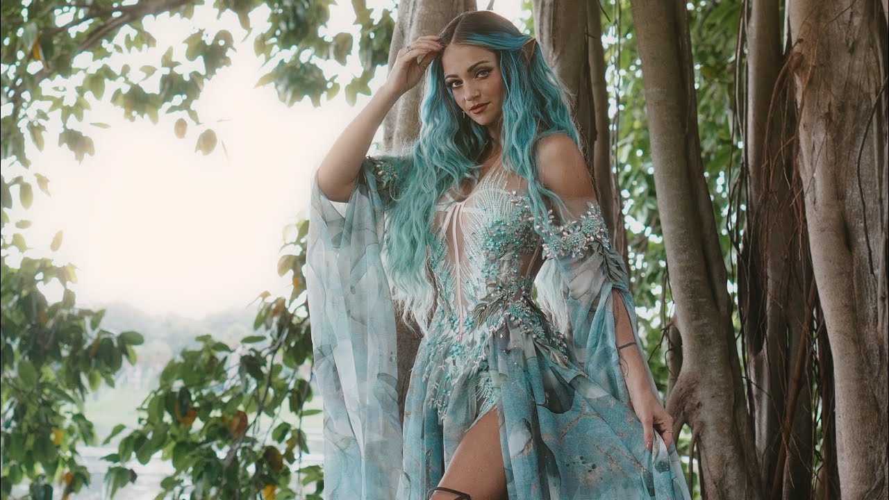 Leafy Chiffon Elven Dress Tutorial