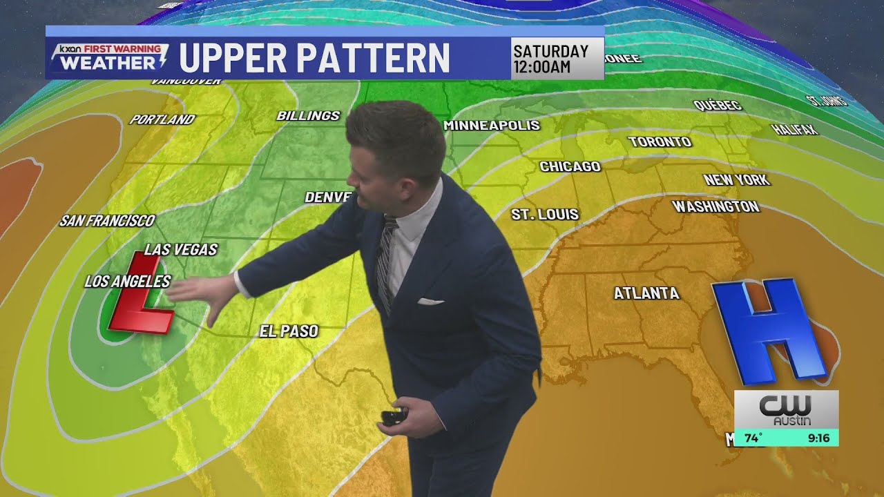 A much-needed wet pattern sets up later this week through the weekend | KXAN Forecast (Mar. 2)