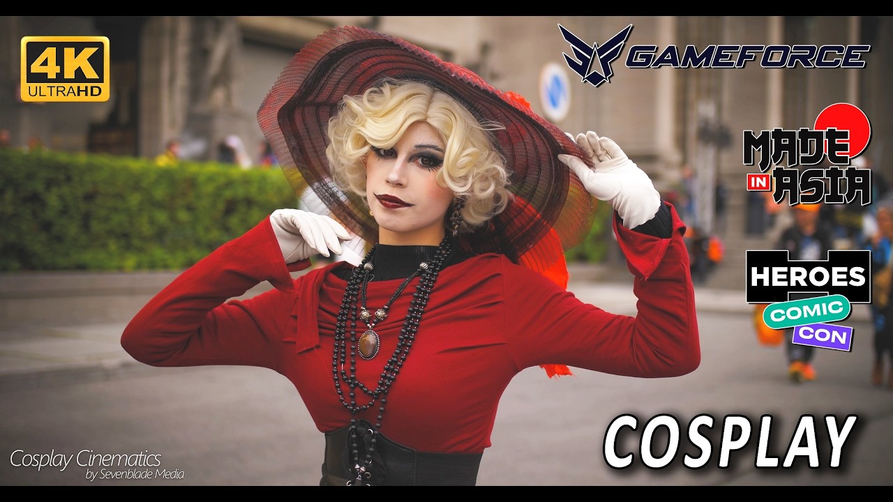 Made In Asia 2024 Fall | Heroes Comic Con Belgium and Gameforce - Brussels - 4k Cosplay Video