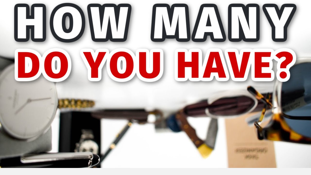 11 ESSENTIAL ACCESSORIES Every Man MUST Have