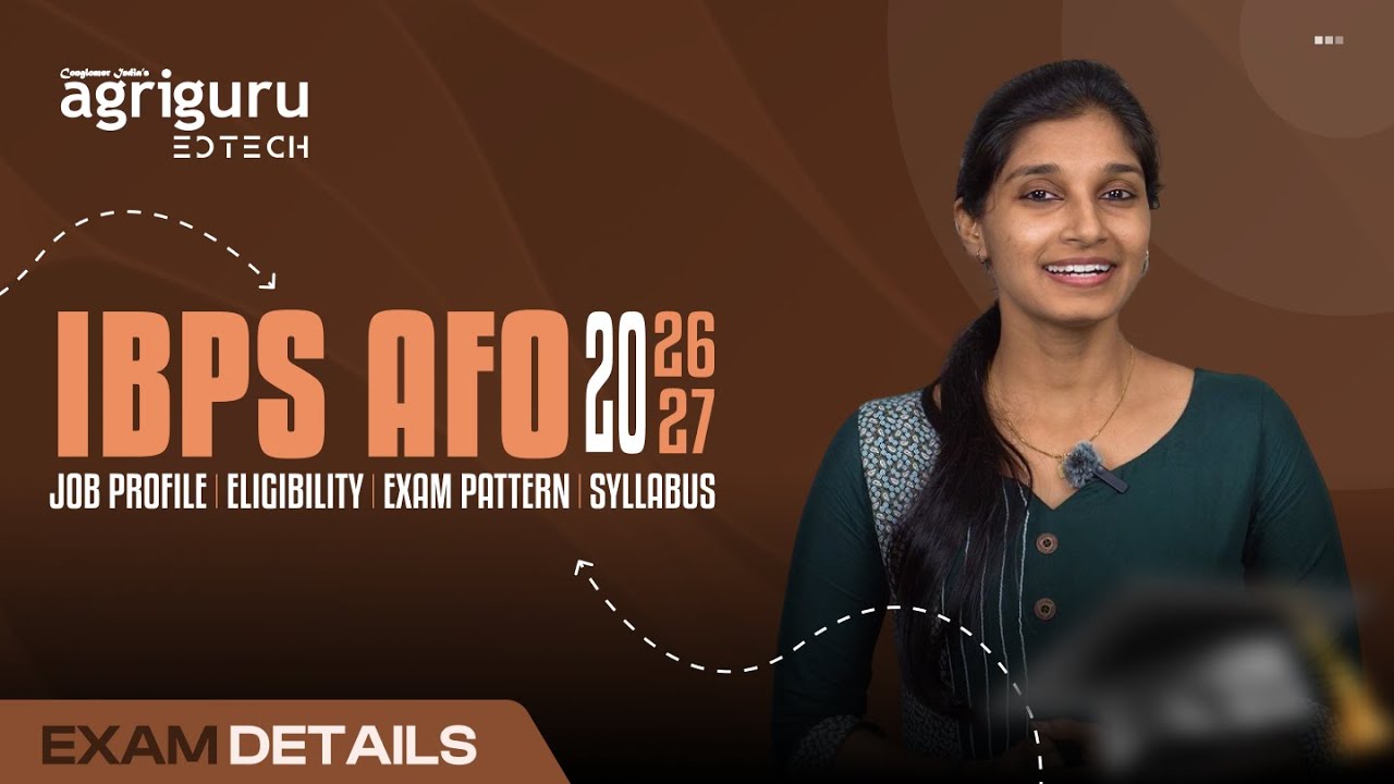 IBPS AFO 2026-27 EXAM FULL DETAILS | ELIGIBILITY | EXAM PATTERN | SYLLABUS | JOB PROFILE |