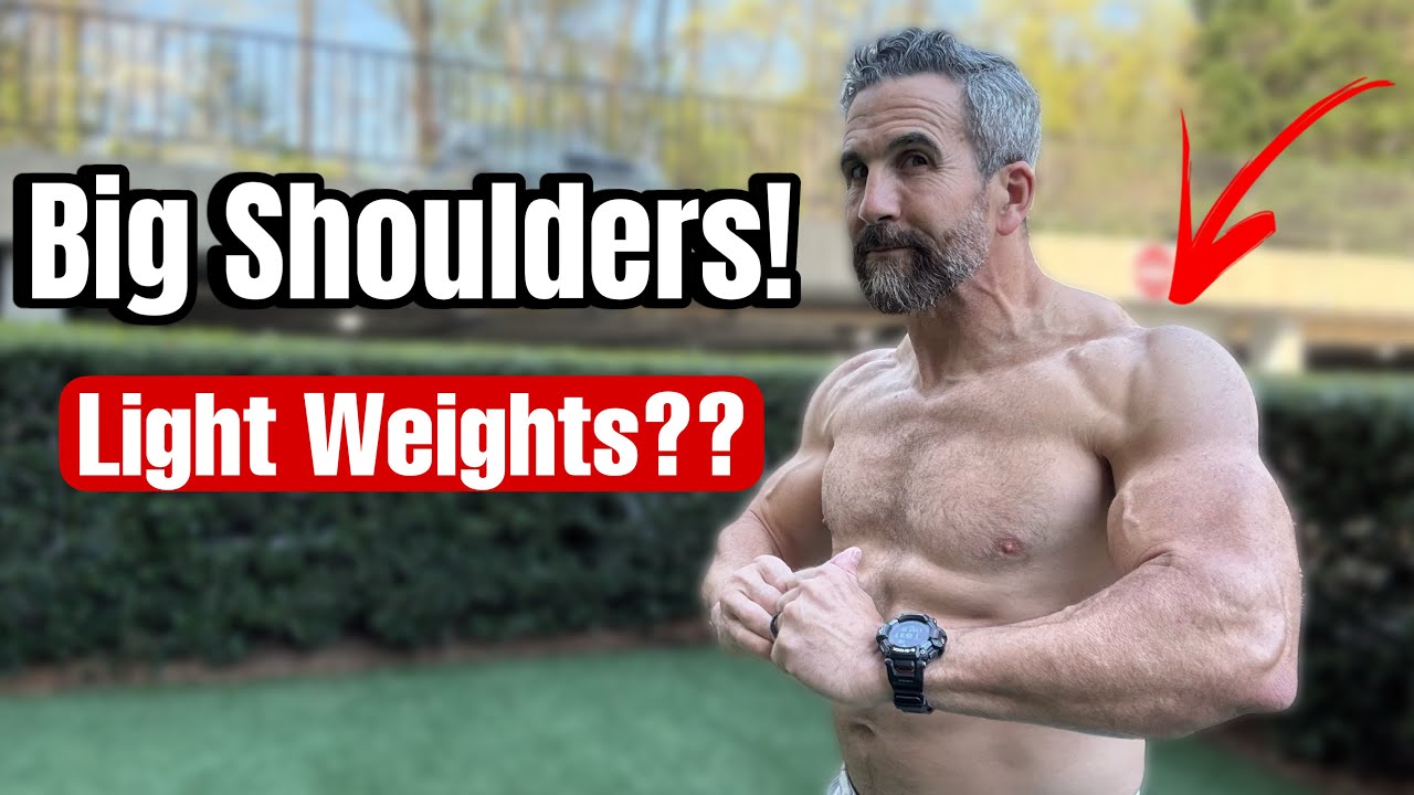 SHRED Your Shoulders with 3 SIMPLE Lightweight Dumbbell Moves (Soreness Guaranteed)!