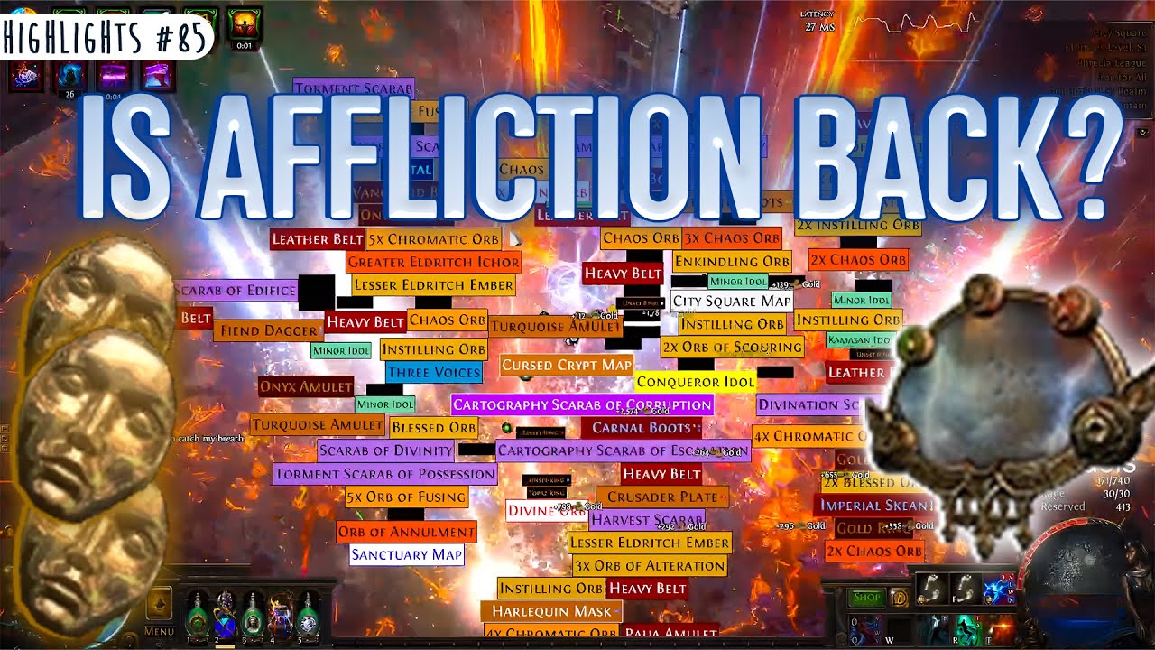 This Farming Strat Turns Phrecia Into Affliction 2.0 - 85