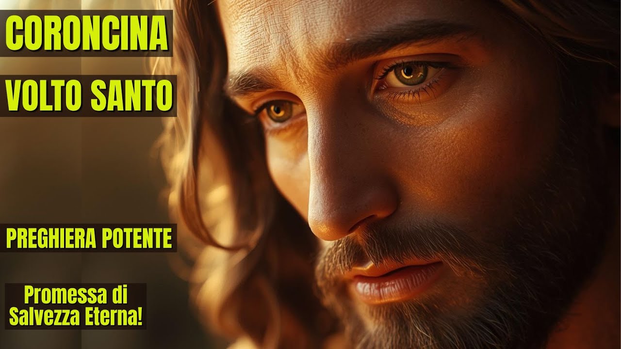 👑CORONCINA BREVE AL VOLTO SANTO DI GESÙ🙏💖