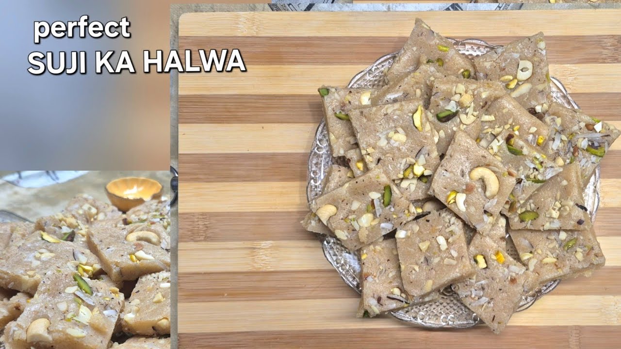 Suji Ka Halwa Recipe || शब ए बारात स्पेशल सूजी का टुकड़ी वाला हलवा | Suji Ka Tukdi Wala Halwa Recipe