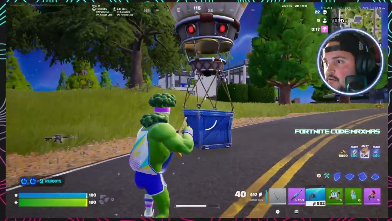 FORTNITE: RELOAD KING DOING HIS THING
