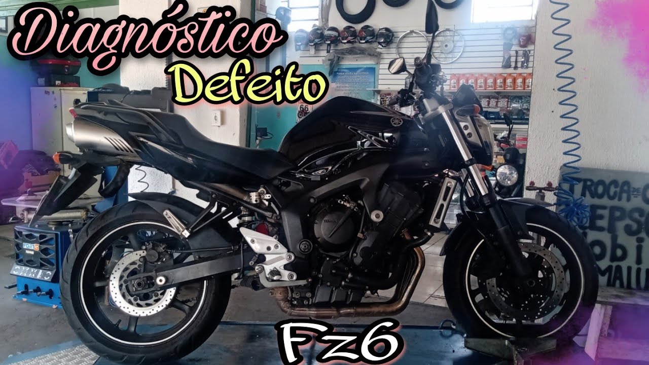 DIAGNÓSTICO DEFEITO PELO PAINEL FZ6 - XJ6 - XT660
