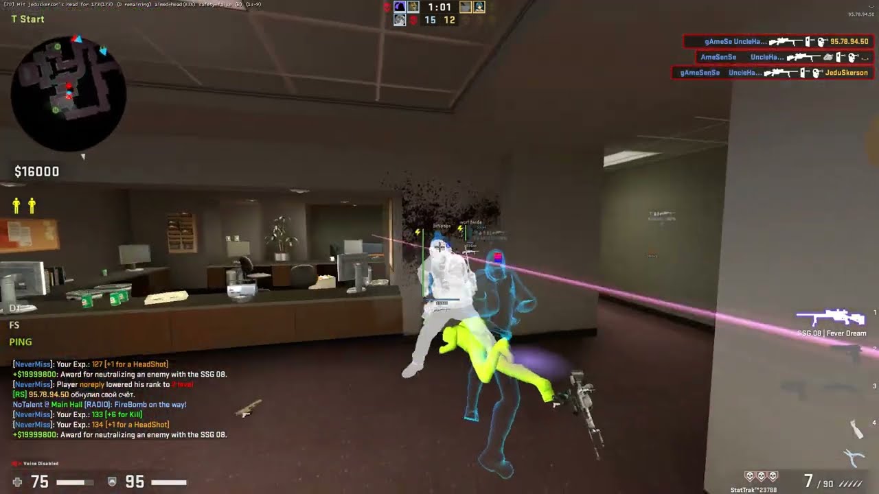 2018 and desync hvh with skeet.cc ft. bebra & AnTs