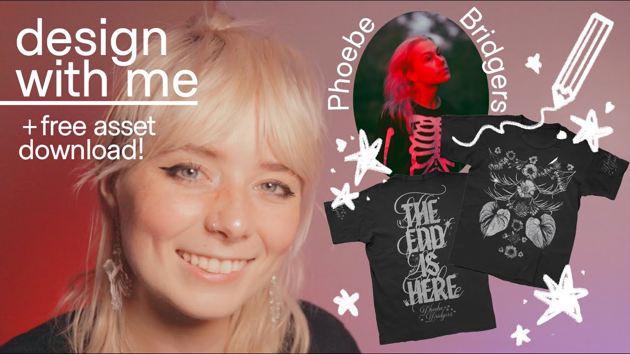Designing a T-Shirt for Phoebe Bridgers