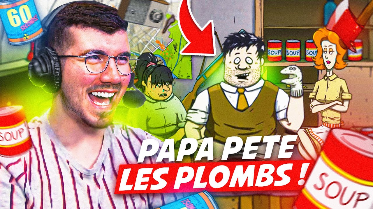 🤯 PAPA DEVIENT FOU Ft. @vinnystream (60 seconds)