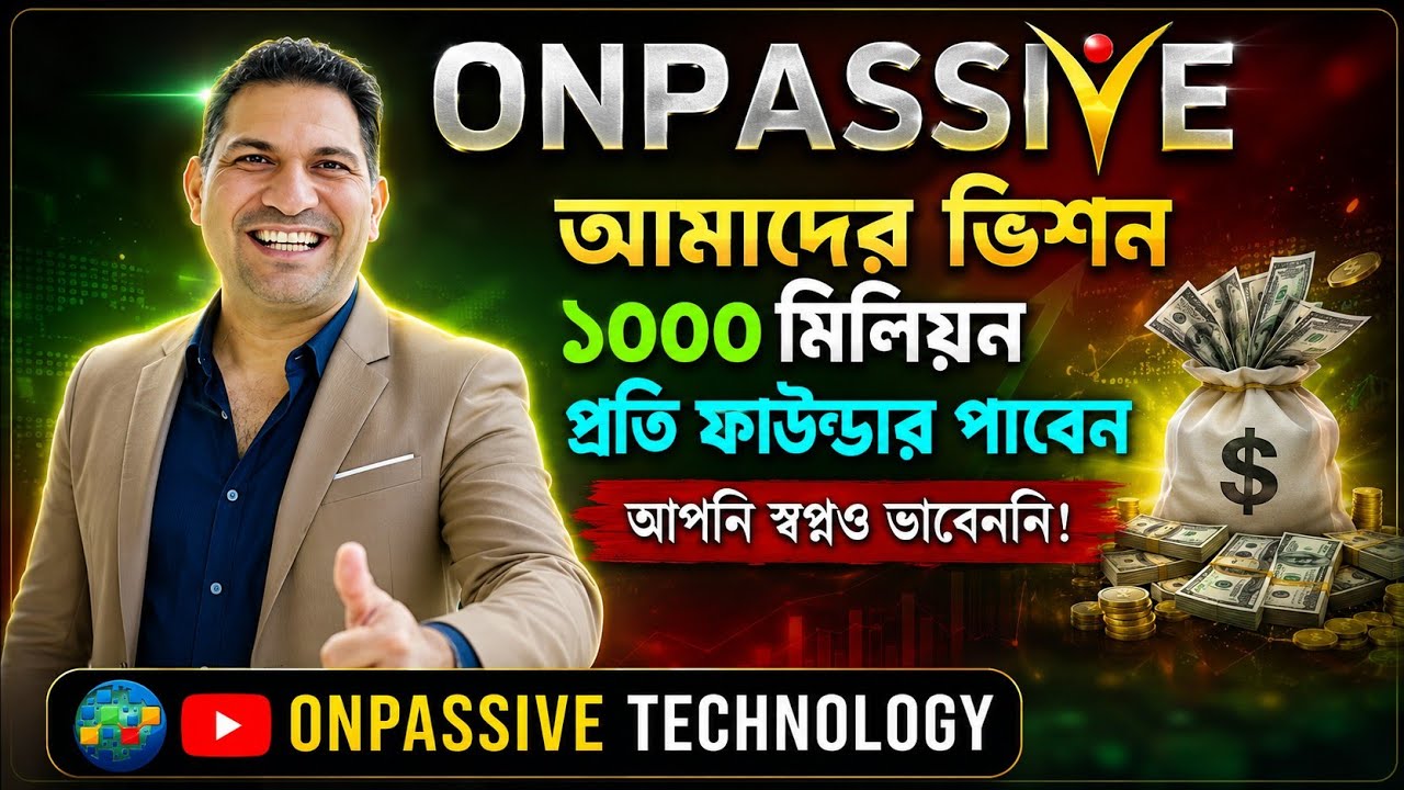 #Onpassive এখান থেকে আপনি কি কি পাবেন? | Value Of FOUNDER Position | 2024 @OnpassiveTechnology_OES