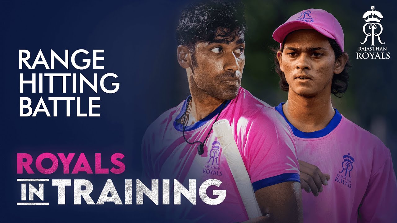 The Rajasthan Royals Range-Hitting Battle!
