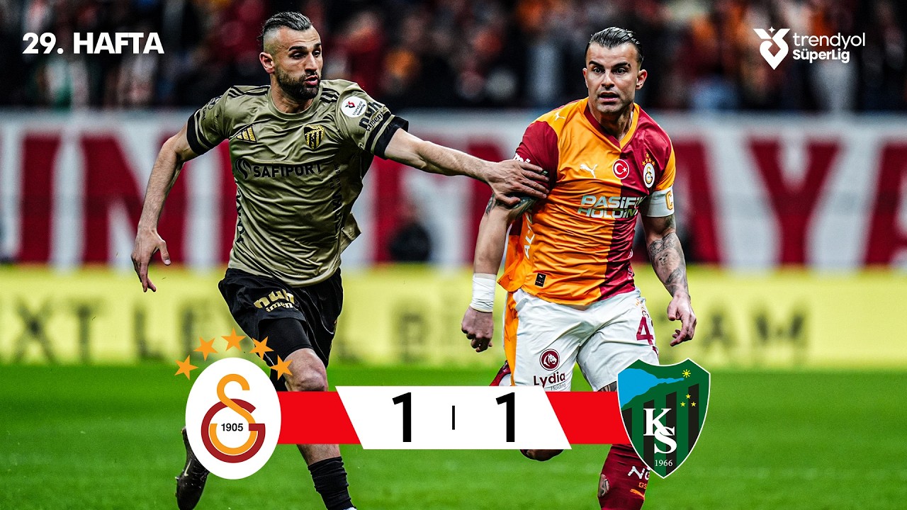 Galatasaray (1-1) Kocaelispor - Highlights/&Ouml;zet | Trendyol S&uuml;per Lig - 2025/26