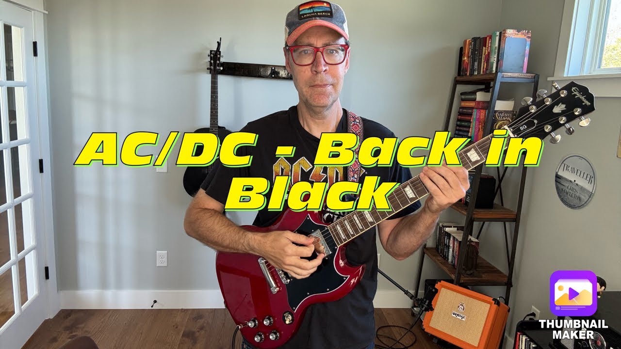 Back in Black - AC/DC (guitar cover) 