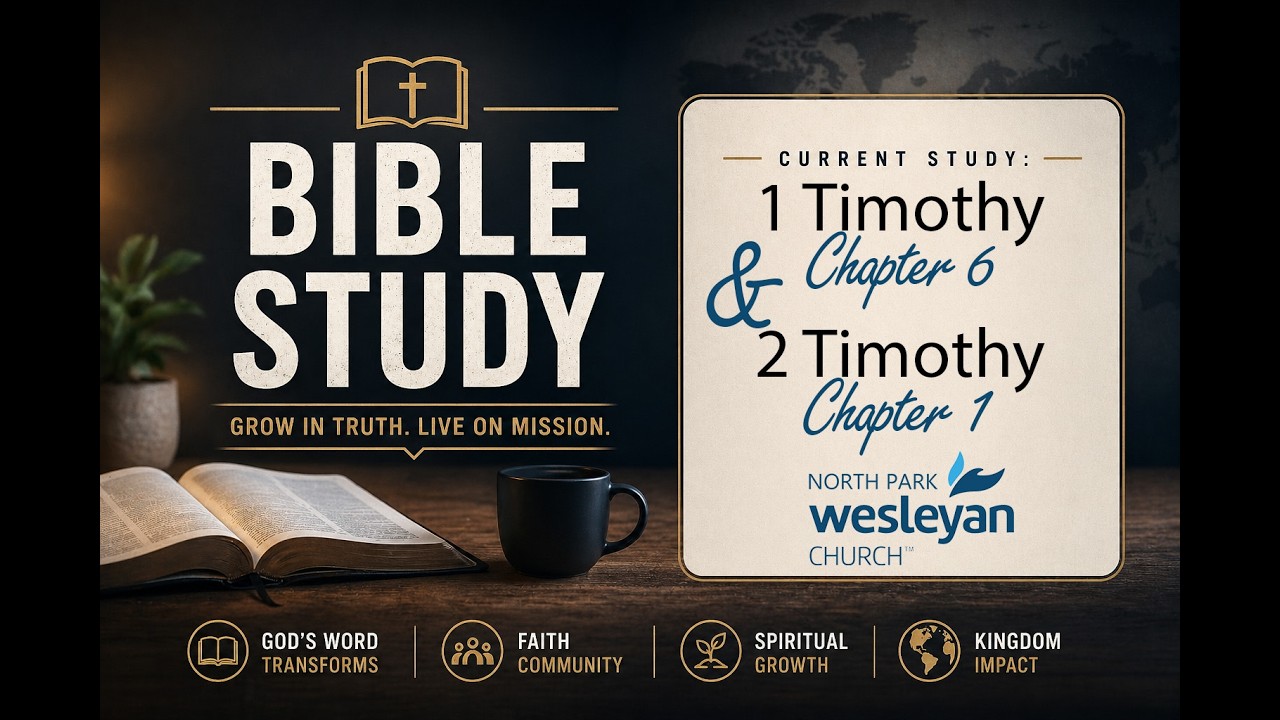 North Park Wesleyan Church- Pastor Chris Shimboff - 1 Timothy Ch 6 & 2 Timothy Ch 1