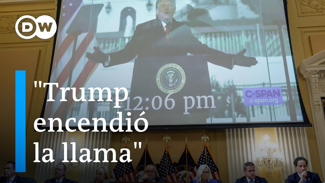 Trump provoc&oacute; un intento de golpe de Estado, seg&uacute;n el Comit&eacute; que investiga el asalto al Capitolio