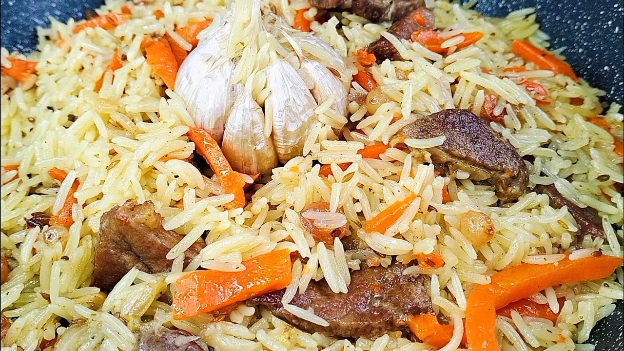 🥩🍚🌿Плов с говядиной из длинного риса басмати💯Рассыпчатый ароматный🌿