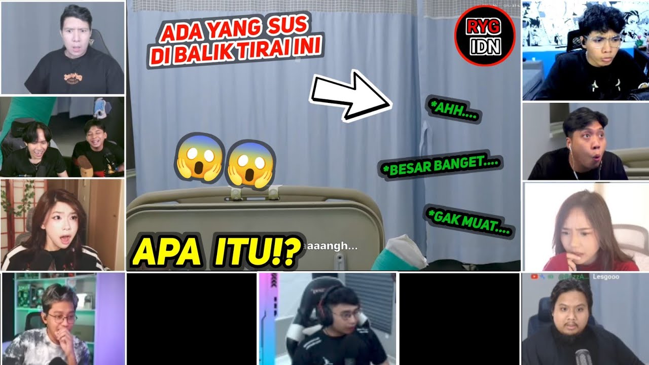 [ REAKSI YOUTUBER GAMERS ] ADA YANG SUS DI RUMAH SAKIT | Five Heart Under OneRoof Season2 |